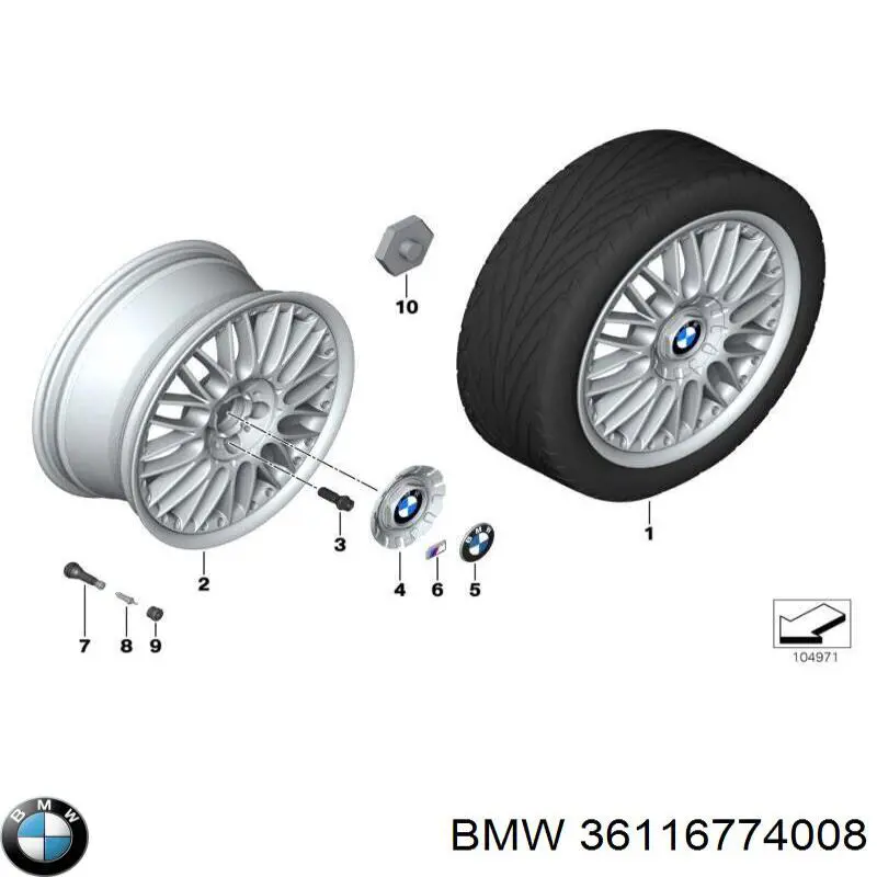 36116774008 BMW 