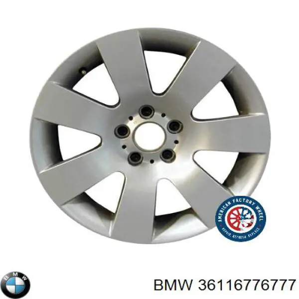 Купити 36116776777 BMW Диски колісні литі (легкосплавні, титанові)