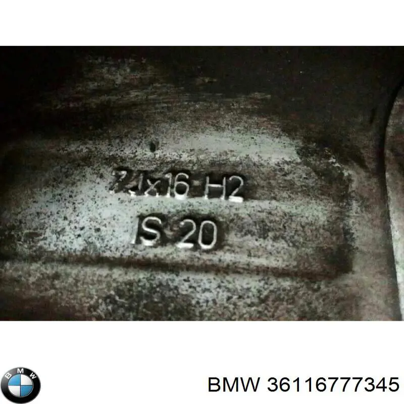 Диски колісні литі (легкосплавні, титанові) BMW 36116777345 ціна, від 399.24 USD