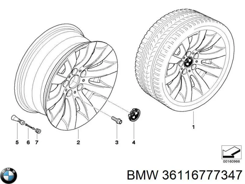  BMW 36116777347 ціна, від 438.65 USD