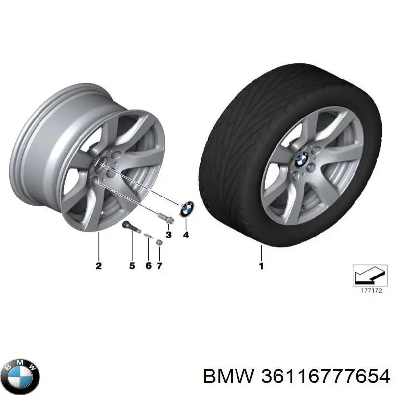 36116777654 BMW 