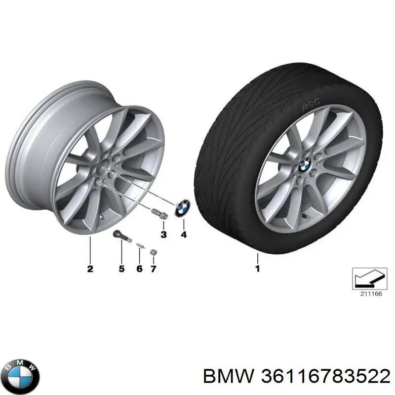 36116783522 BMW 