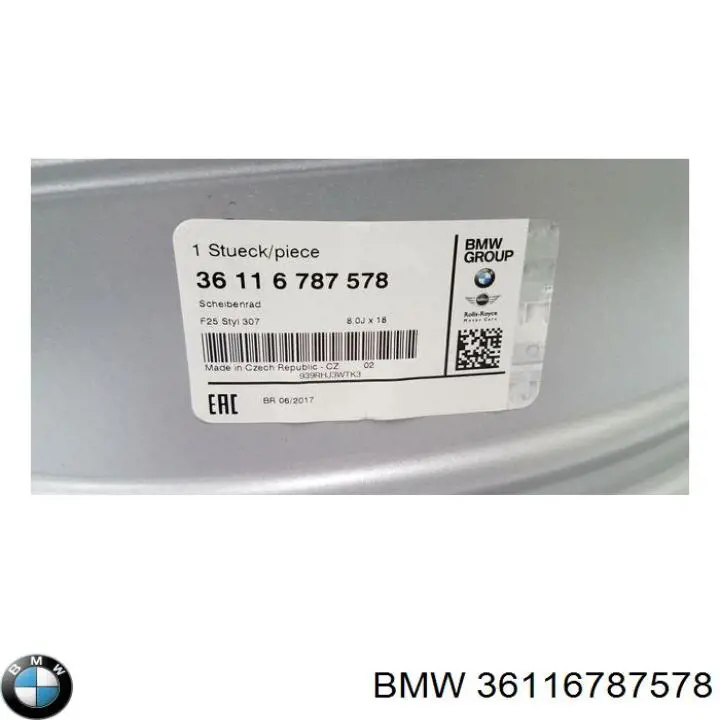  36116787578 BMW