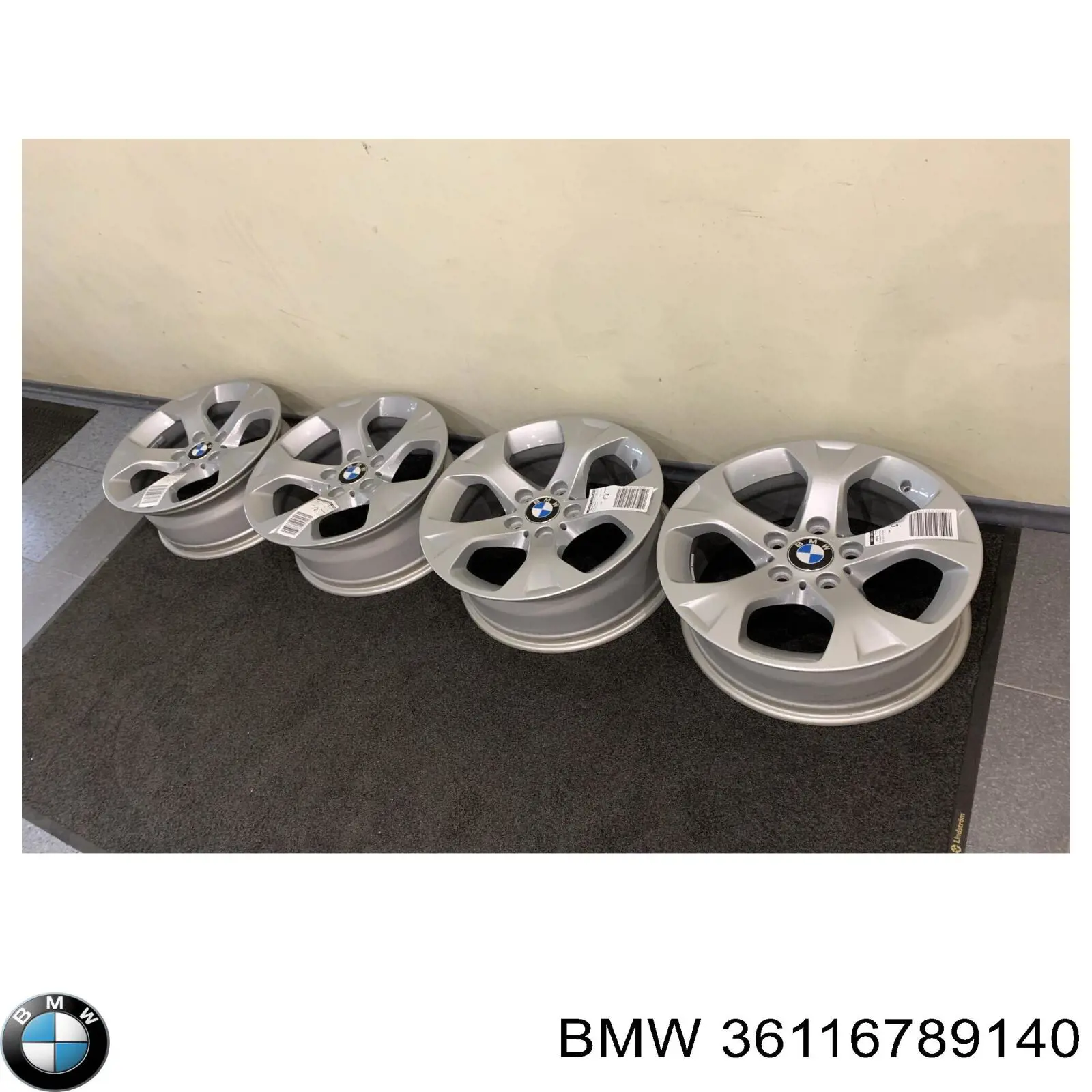 Диски колісні литі (легкосплавні, титанові) BMW 36116789140 ціна, від 57.14 USD
