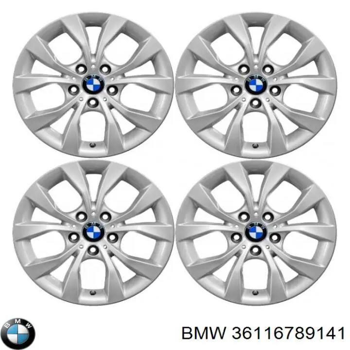 36116789141 BMW Диски литі (легкосплавні, титанові)