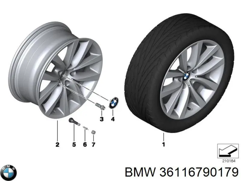  BMW 36116790179 ціна, від 712.39 USD