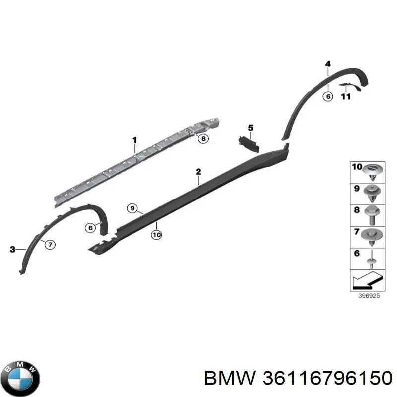 36116796150 BMW Диски колісні литі (легкосплавні, титанові)