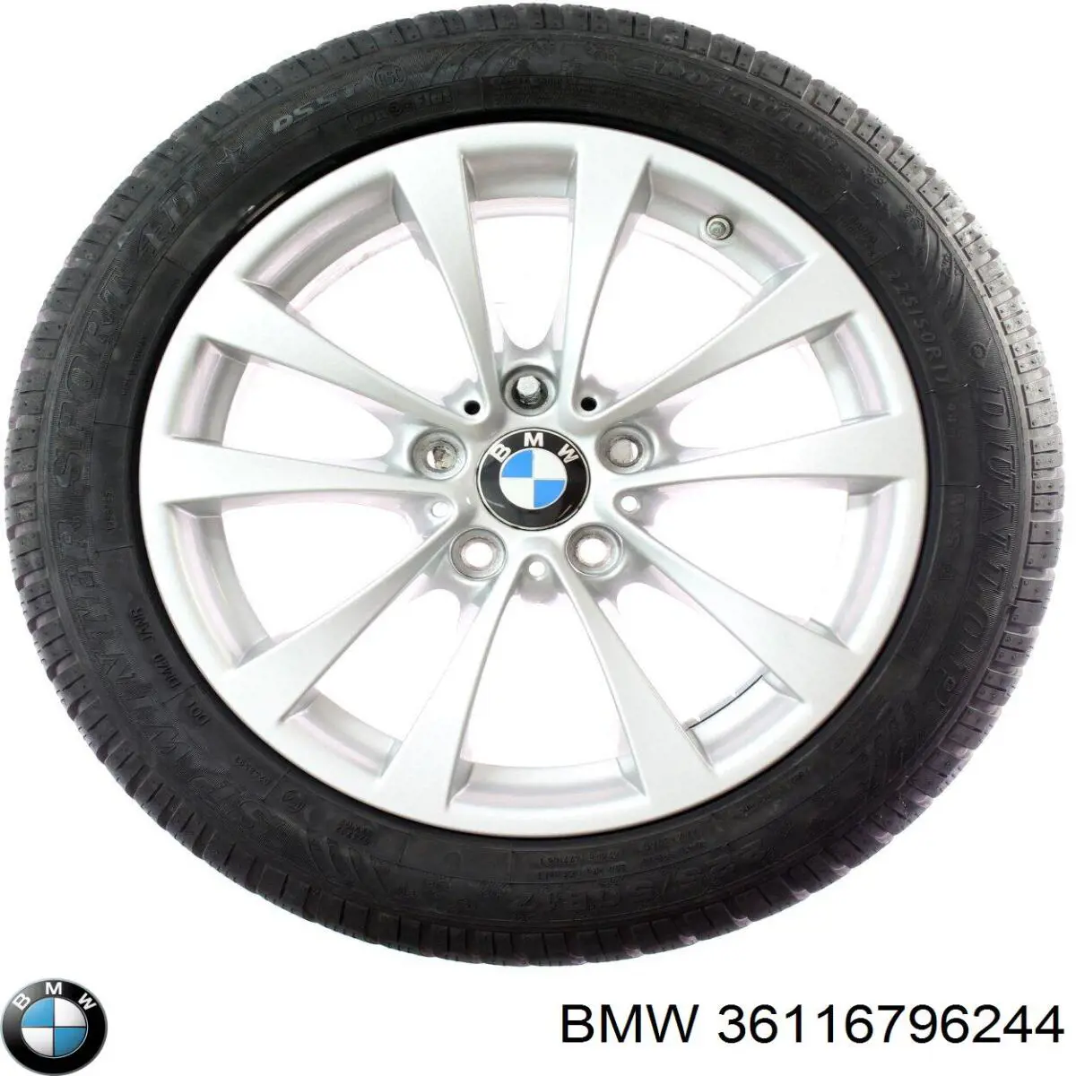 Диски колісні литі (легкосплавні, титанові) BMW 36116796244 ціна, від 101.33 USD