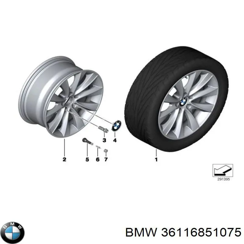 BMW 36116851075 ціна, від 519.49 USD