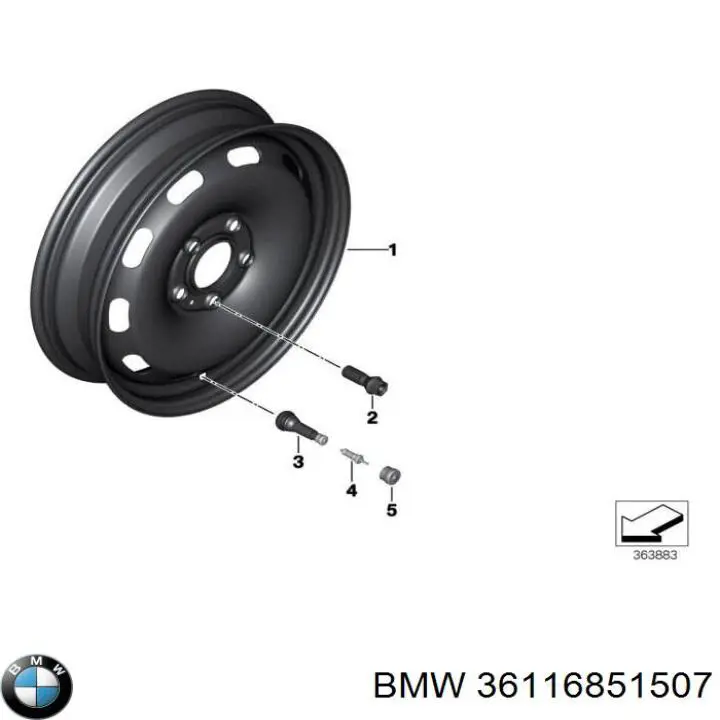 36116851507 BMW 