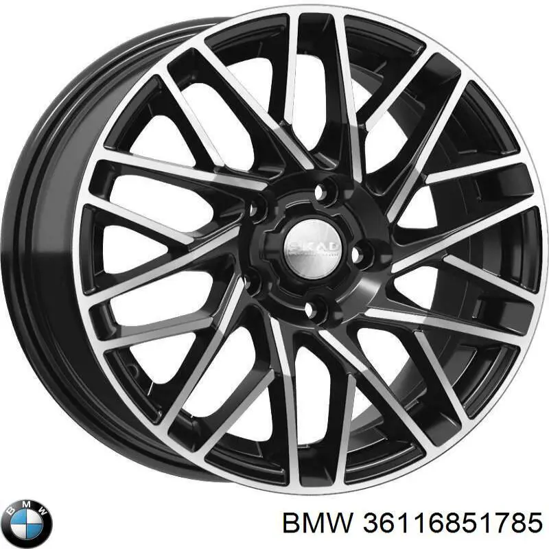 Купити 36116851785 BMW Диски колісні литі (легкосплавні, титанові)