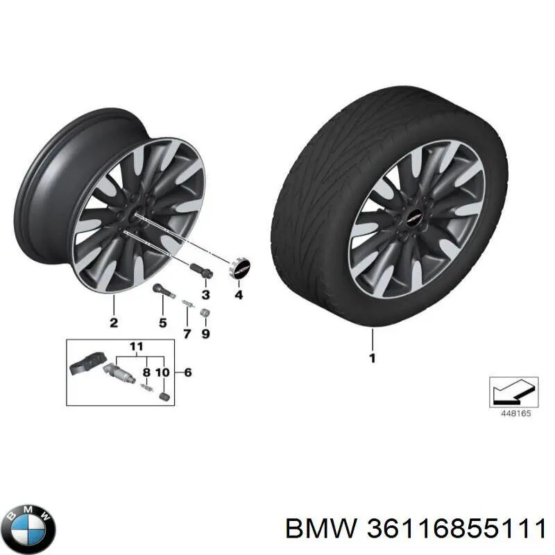 36116855111 BMW 