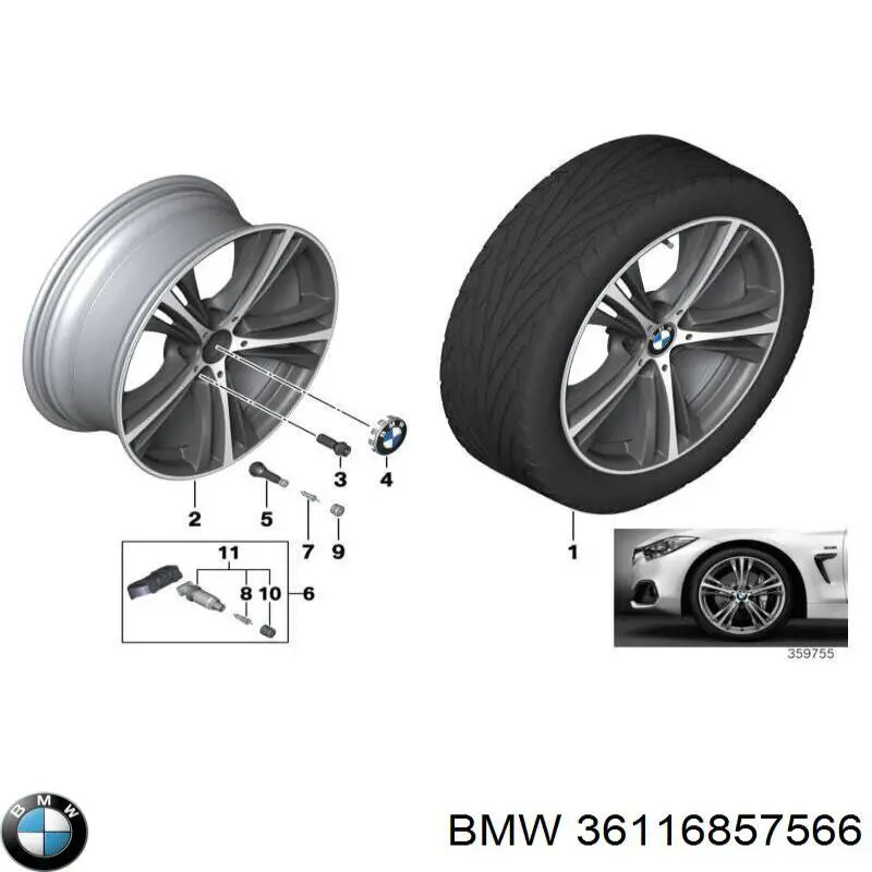 36116857566 BMW 