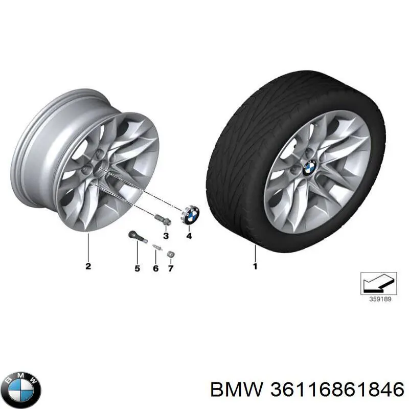 36116861846 BMW 