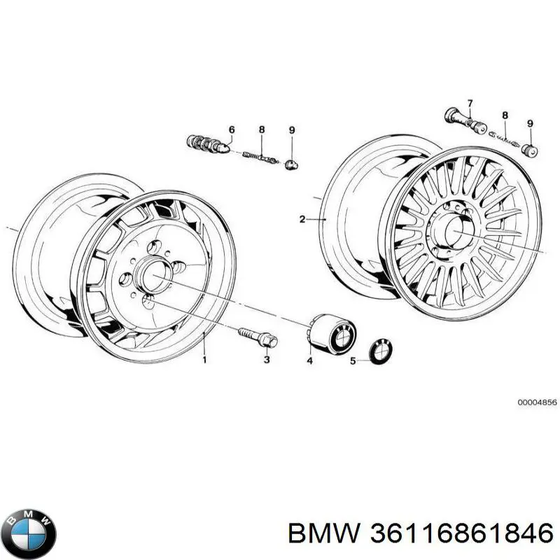  BMW 36116861846 ціна, від 88.88 USD