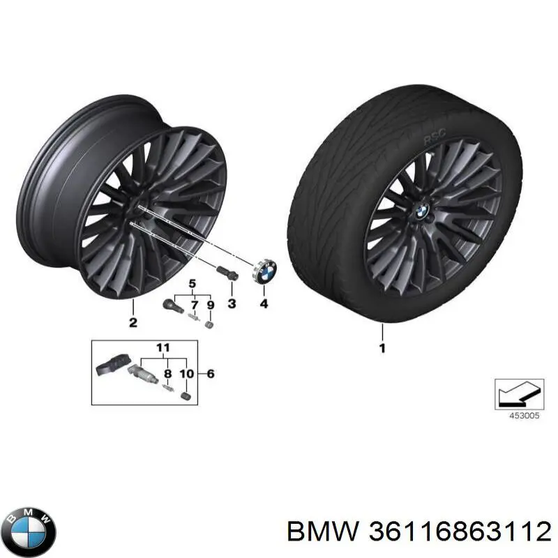 36116863112 BMW 