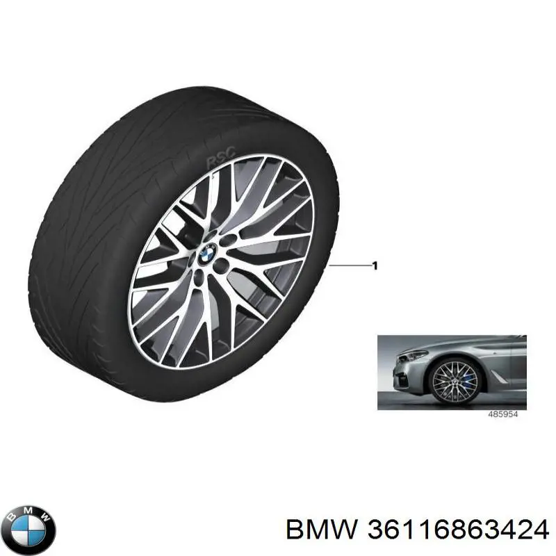 36116863424 BMW 