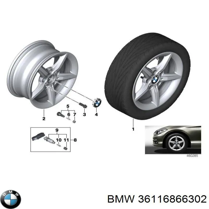 36116866302 BMW 