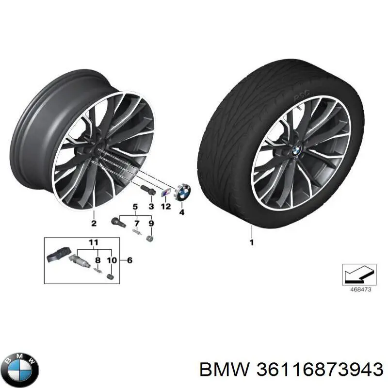 36116873943 BMW 