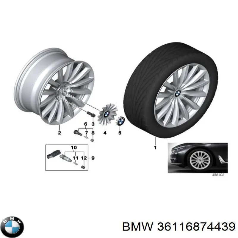  BMW 36116874439 ціна, від 405.40 USD