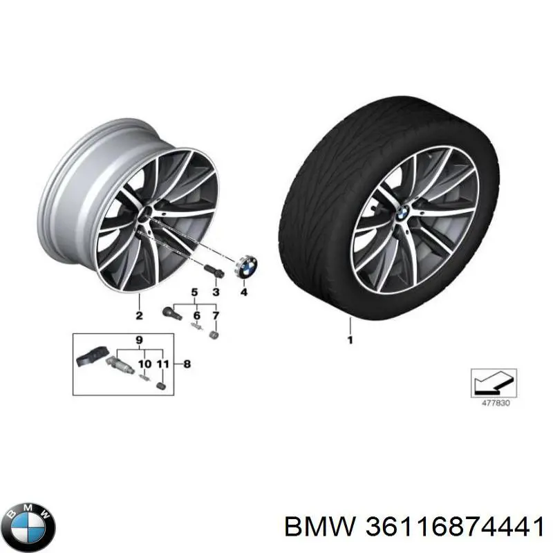 36116874441 BMW 