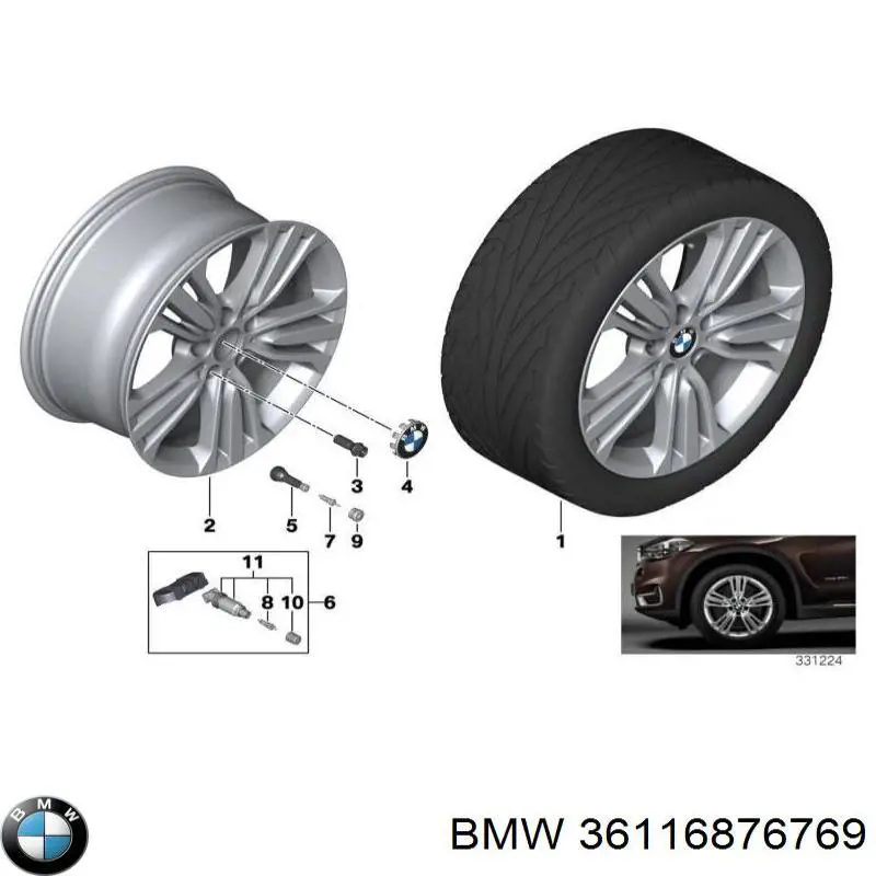36116876769 BMW 