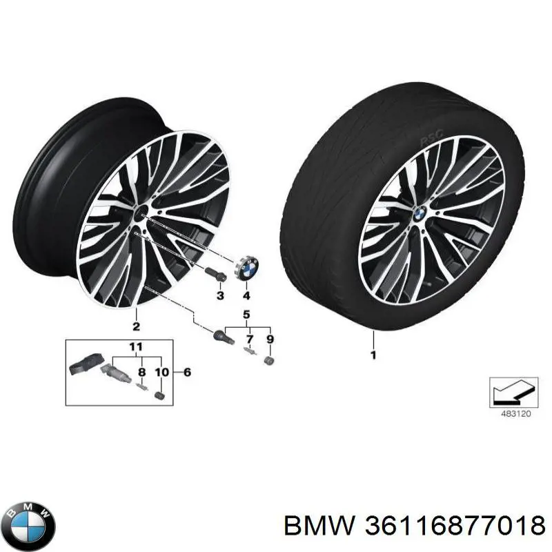  BMW 36116877018 ціна, від 924.70 USD
