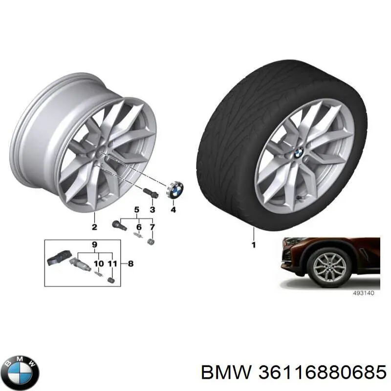 36116880685 BMW 