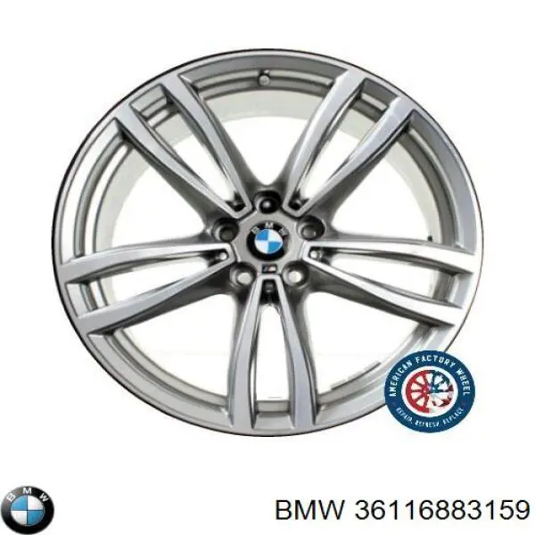 Диски колісні литі (легкосплавні, титанові) BMW 36116883159 ціна, від 237.50 USD