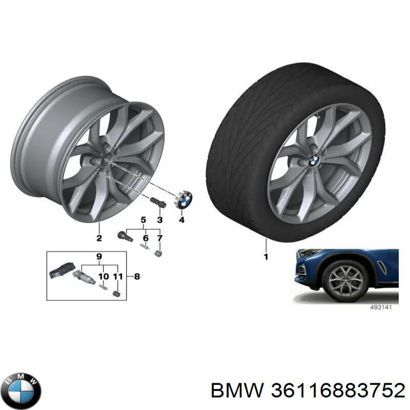 36116883752 BMW 