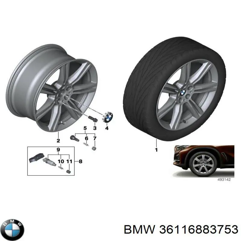 36116883753 BMW 