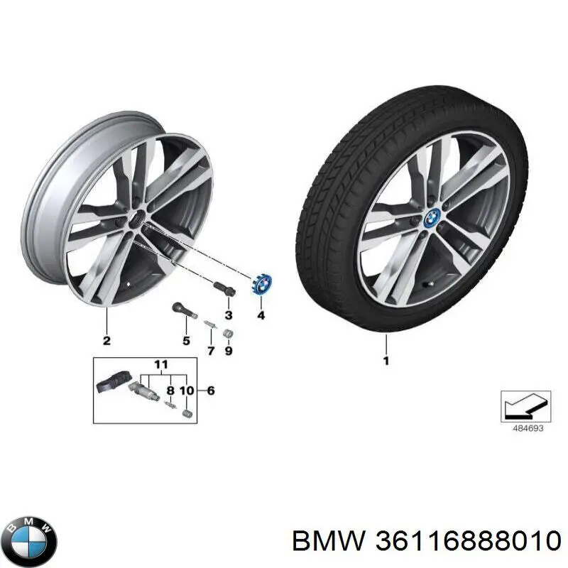 36116888010 BMW 