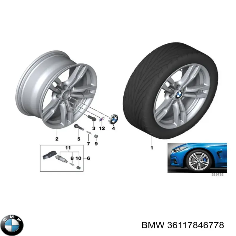 36117846778 BMW 