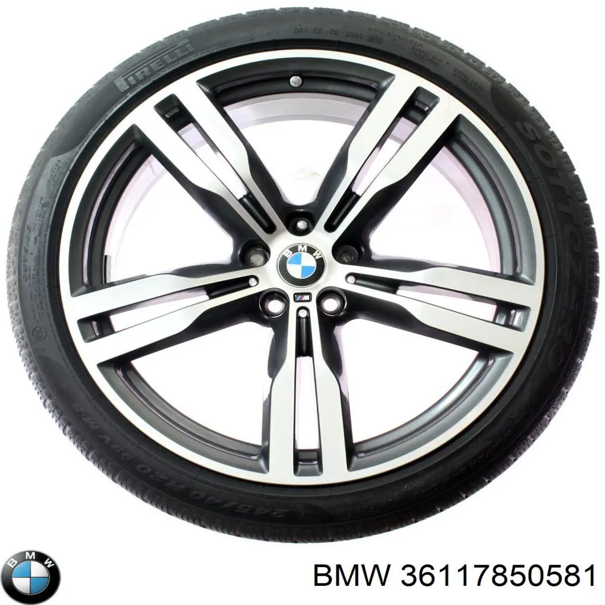 Купити 36117850581 BMW Диски колісні литі (легкосплавні, титанові)