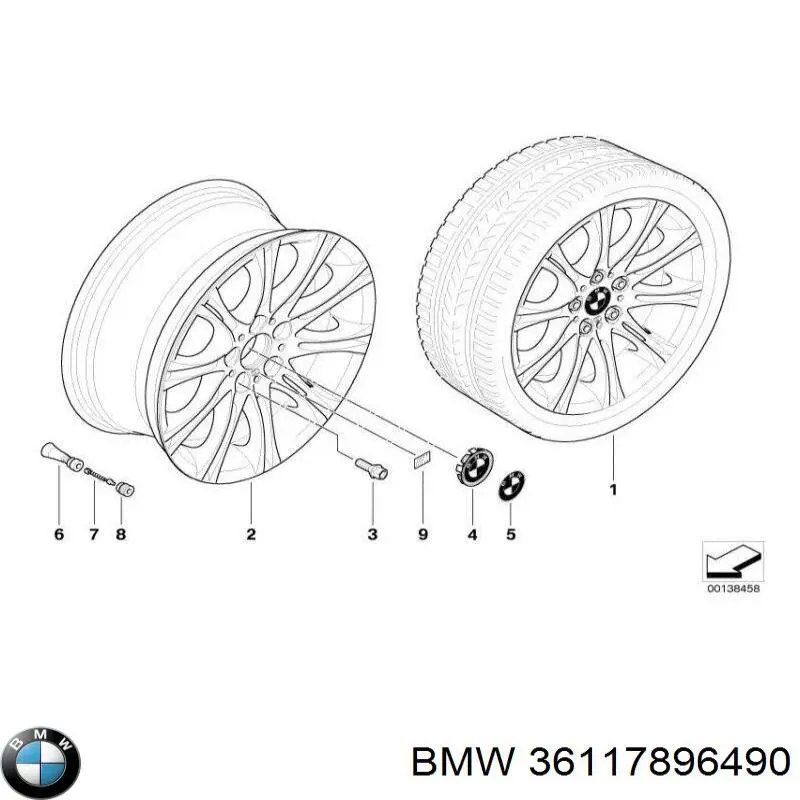 36117896490 BMW 