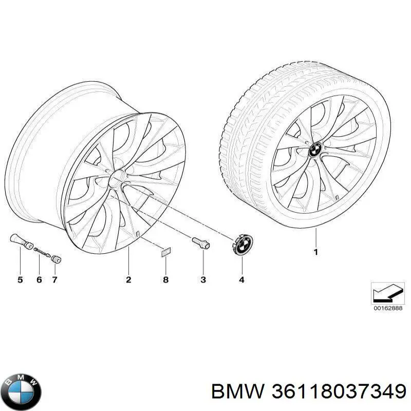 36118037349 BMW Диски колісні литі (легкосплавні, титанові)