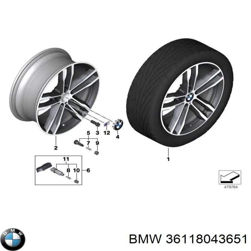 36118043651 BMW 