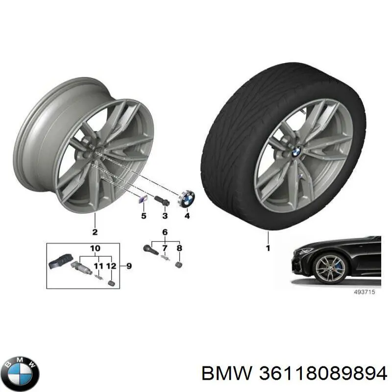  BMW 36118089894 ціна, від 481.33 USD