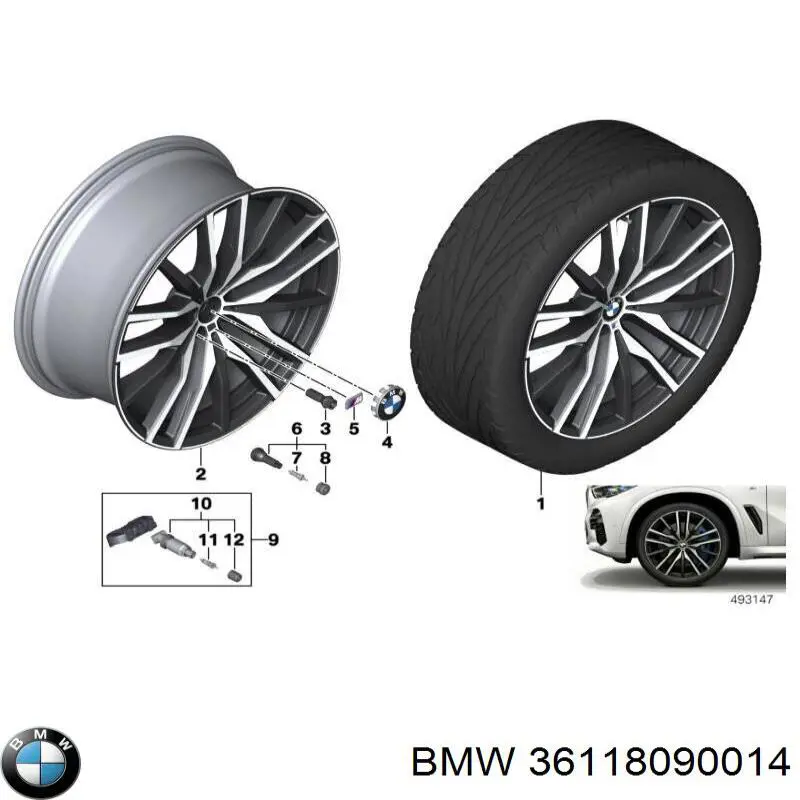  BMW 36118090014 ціна, від 1076.62 USD