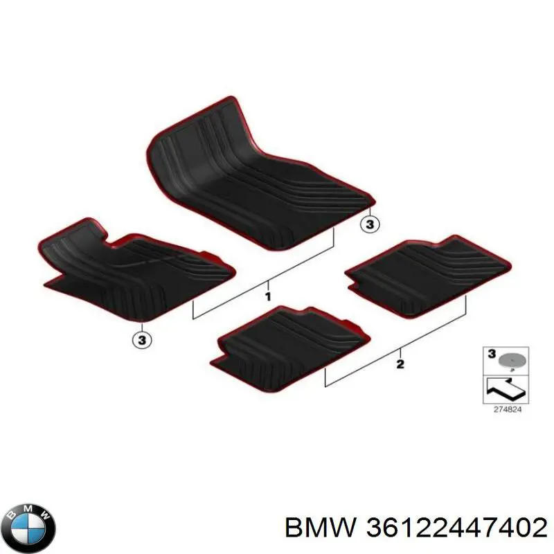 Купити 36122447402 BMW Ковпачок колісного ніпеля