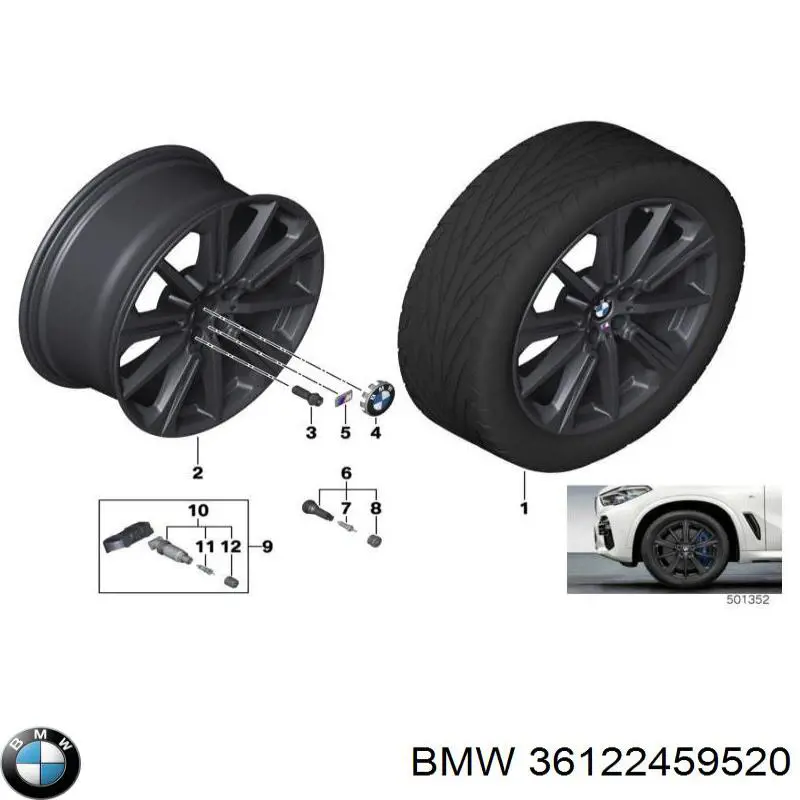 36122459520 BMW 