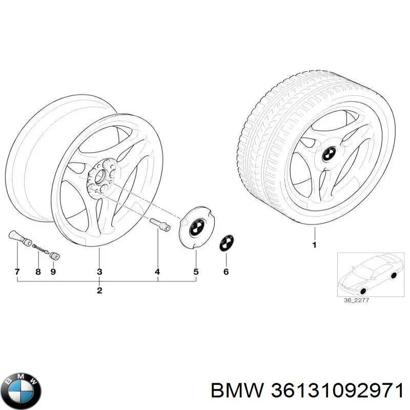  36131092971 BMW