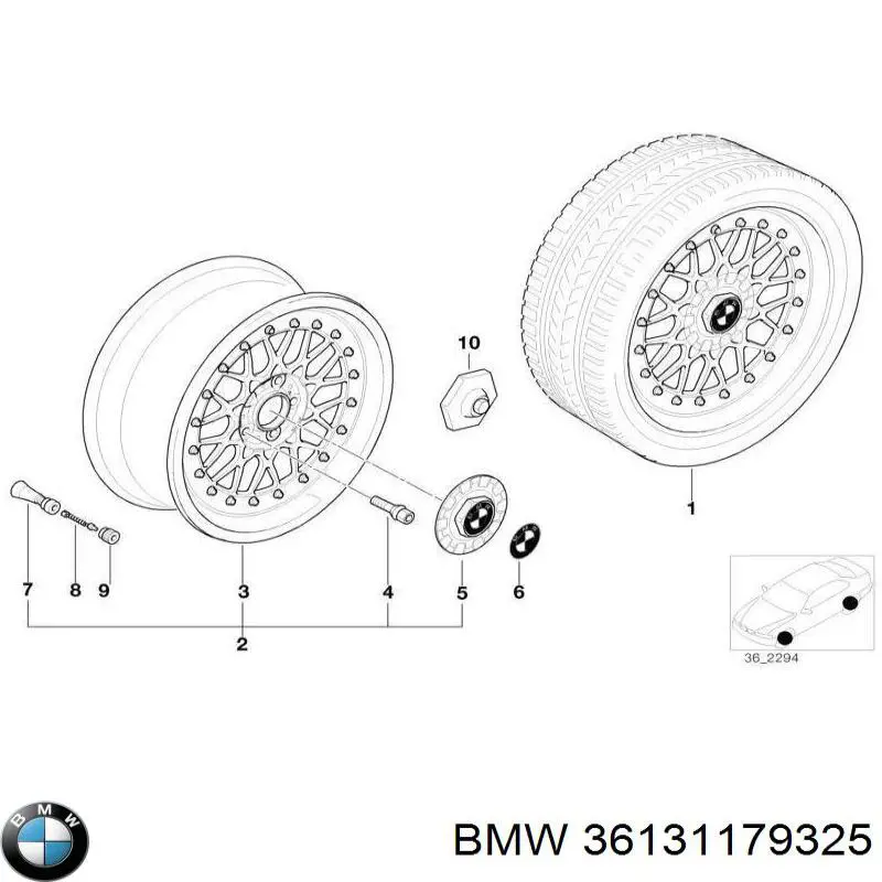  36131179325 BMW