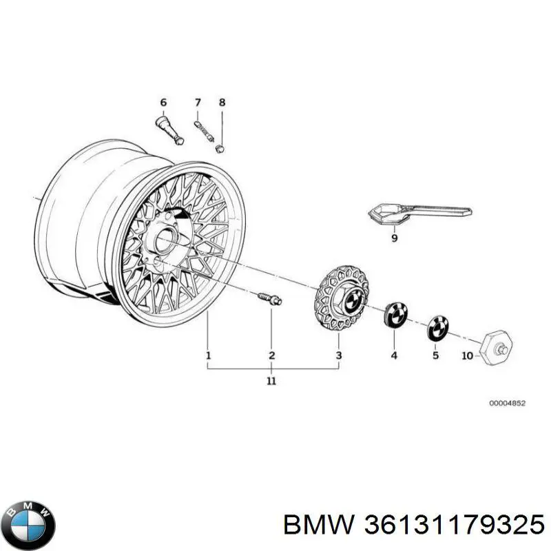  BMW 36131179325 ціна, від 27.18 USD