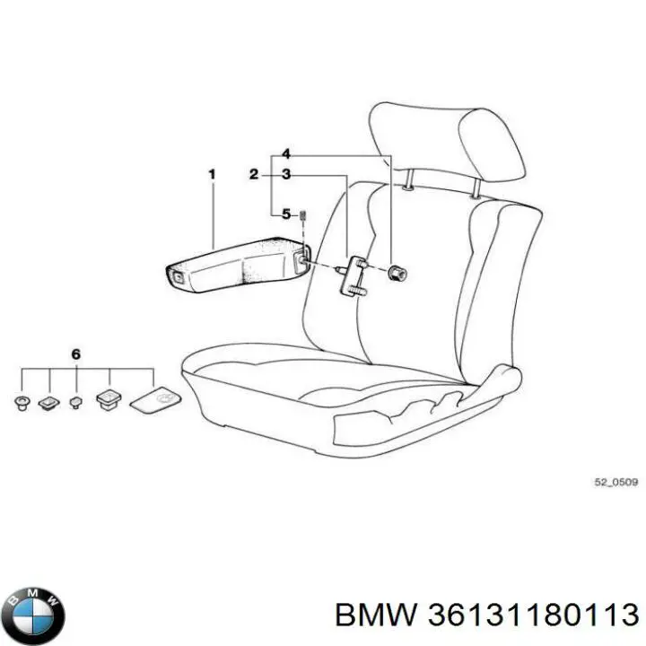  BMW 36131180113 ціна, від 16.87 USD