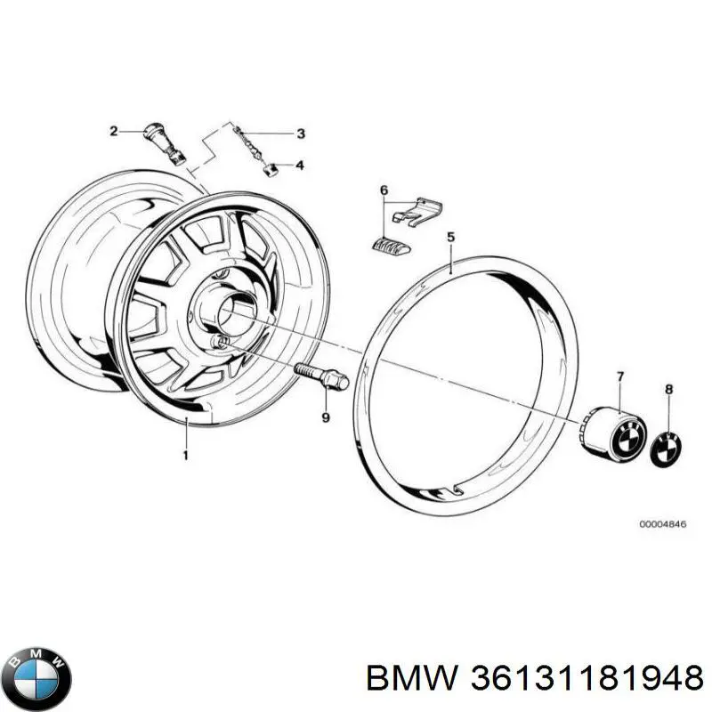  36131181948 BMW