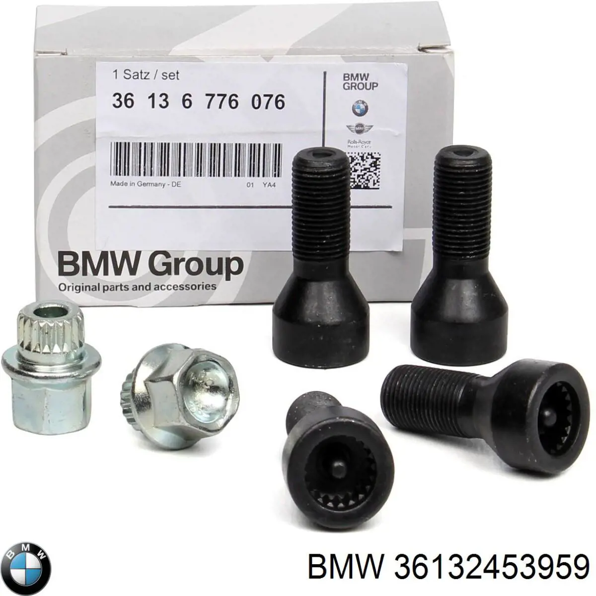 Колісний болт BMW 3 седан (E90) (2004 - 2013) ціна, від 79.37 USD