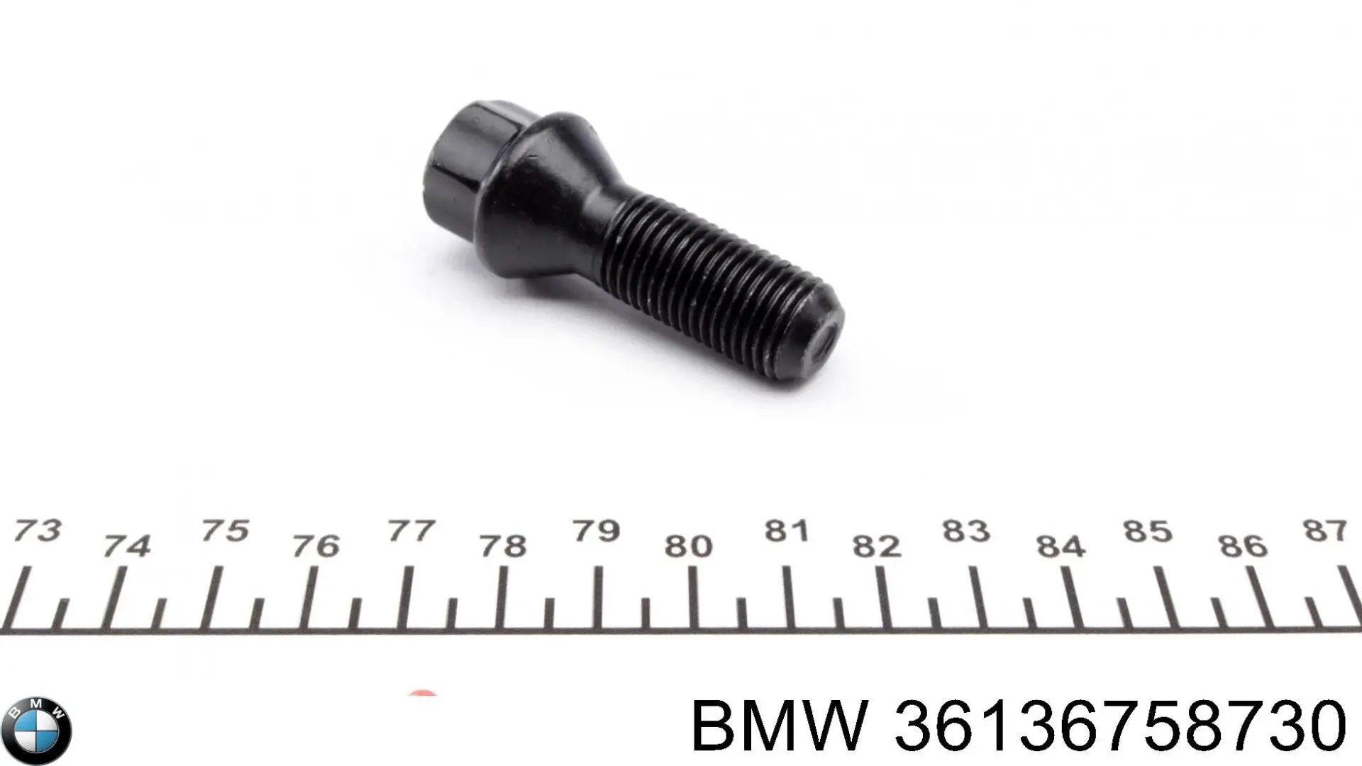Колісний болт BMW 36136758730 ціна, від 2.08 USD