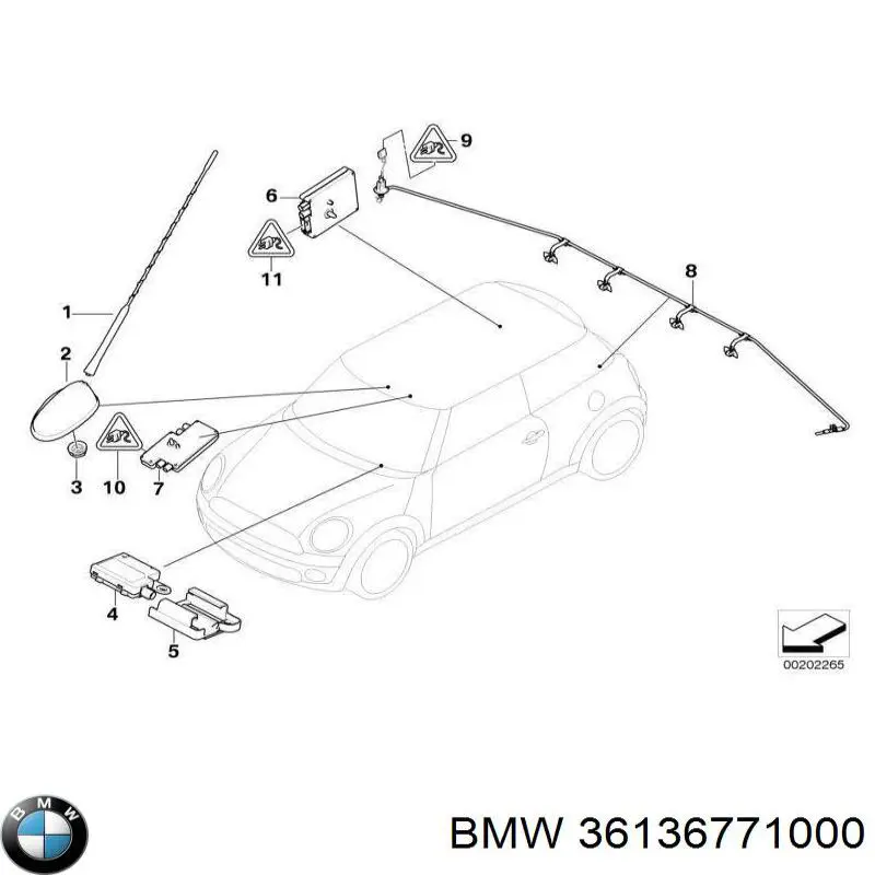 36136771000 BMW 