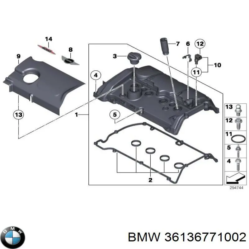  BMW 36136771002 ціна, від 57.11 USD